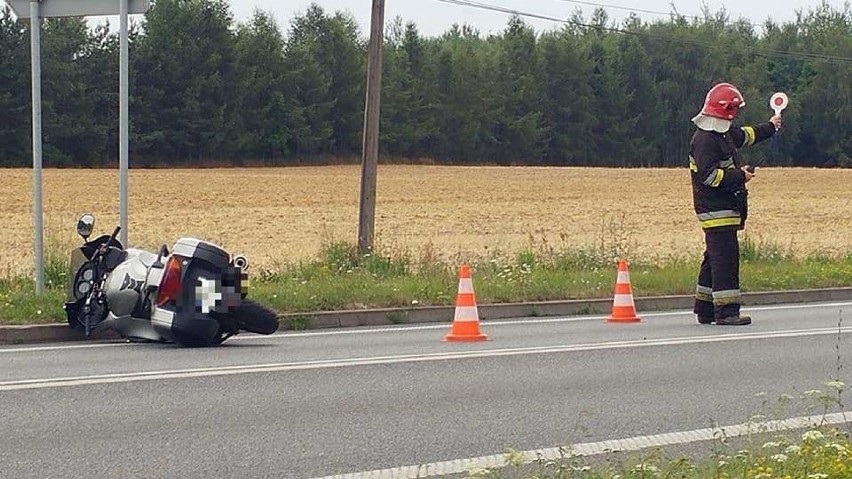 Lekarz z Wielunia zginął na motocyklu w okolicy Częstochowy