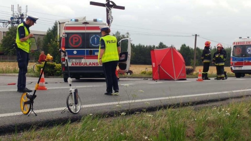 Lekarz z Wielunia zginął na motocyklu w okolicy Częstochowy