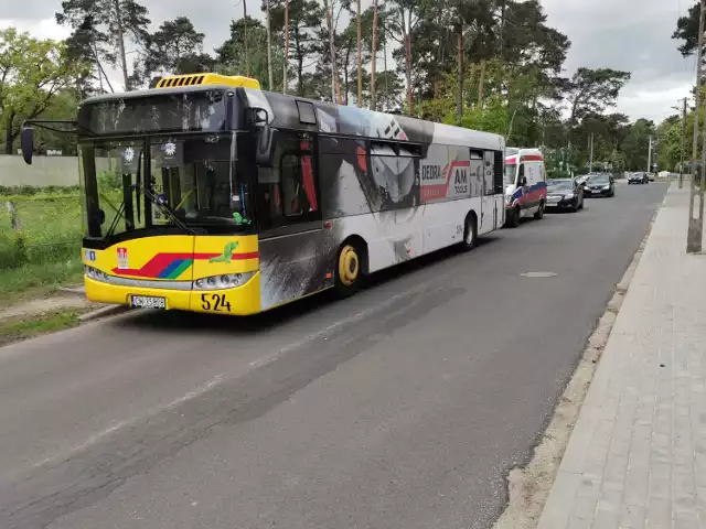 Wypadek na alei Jana Pawła II we Włocławku