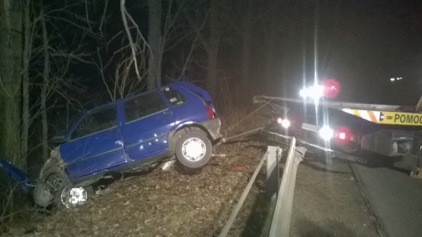 Groźny wypadek w miejscowości Grab