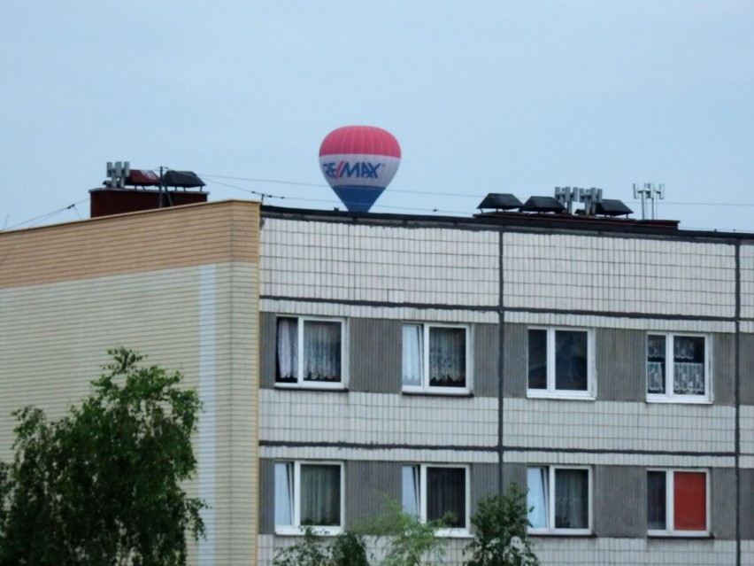Balon w Żorach: Zobacz FOTO Internautki