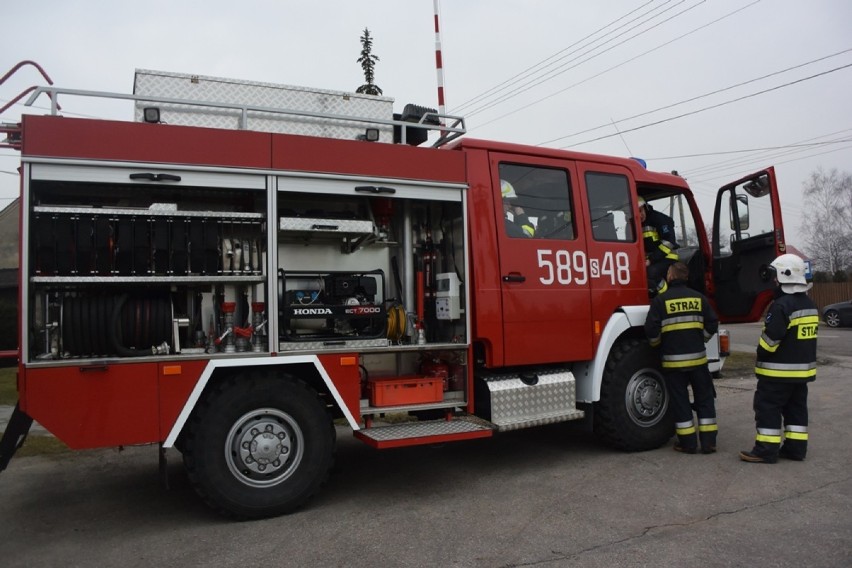 Ćwiczenia strażaków z Gaszowic