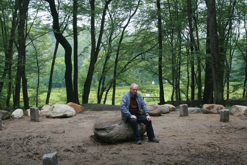 Kamienny krąg w arboretum już gotowy!