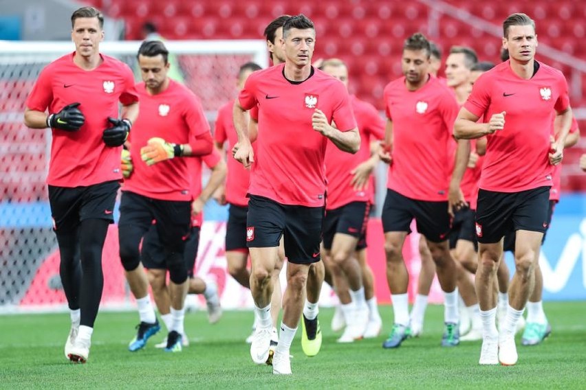 Biało-czerwoni trenowali w Moskwie przed meczem z Senegalem.