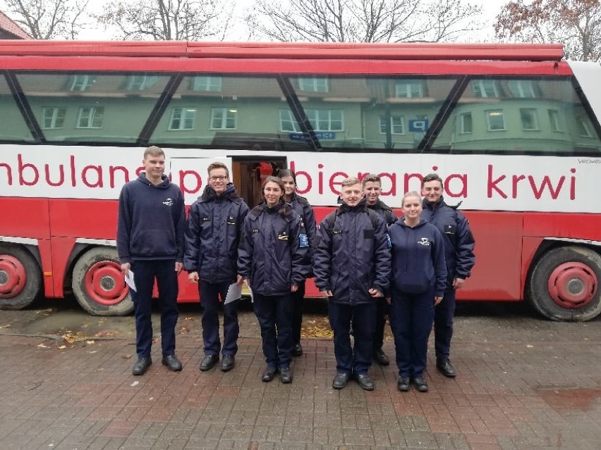 13 listopada 2019 - ostatni już w tym roku mobilny pobór krwi przy Komendzie Powiatowej Policji w Pucku