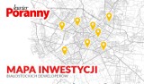 Mapa inwestycji białostockich deweloperów 2018