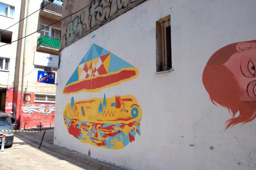 Wrocław: Nowe murale w podwórku przy ulicy Ruskiej (ZDJĘCIA)