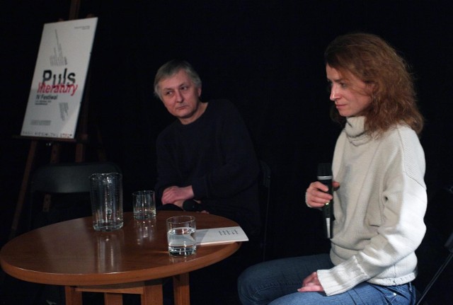 Spotkanie z Andrzejem Sosnowskim prowadziła Joanna Orska