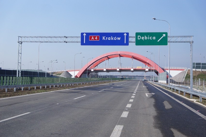 Blisko 40-kilometrowy odcinek autostrady A4 z Tarnowa do...