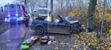Wypadek w miejscowości Lubiszynek Drugi. Jedna osoba poszkodowana 
