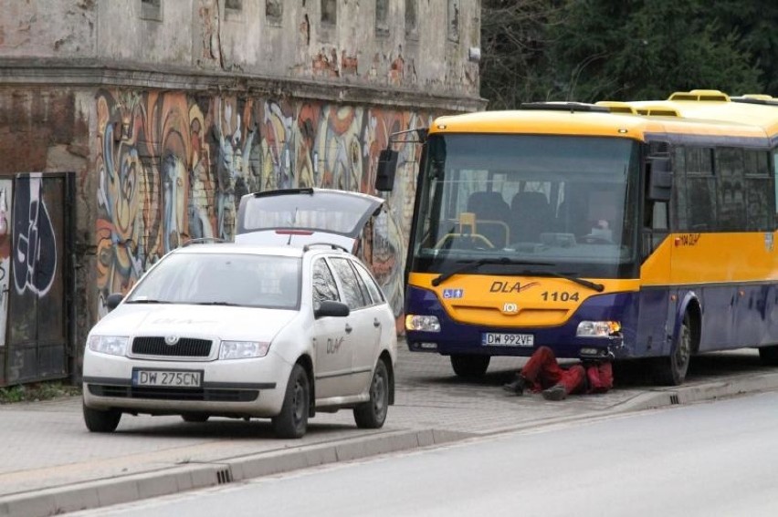 Wypadek na Krzywoustego, Wrocław, 04.12.2015