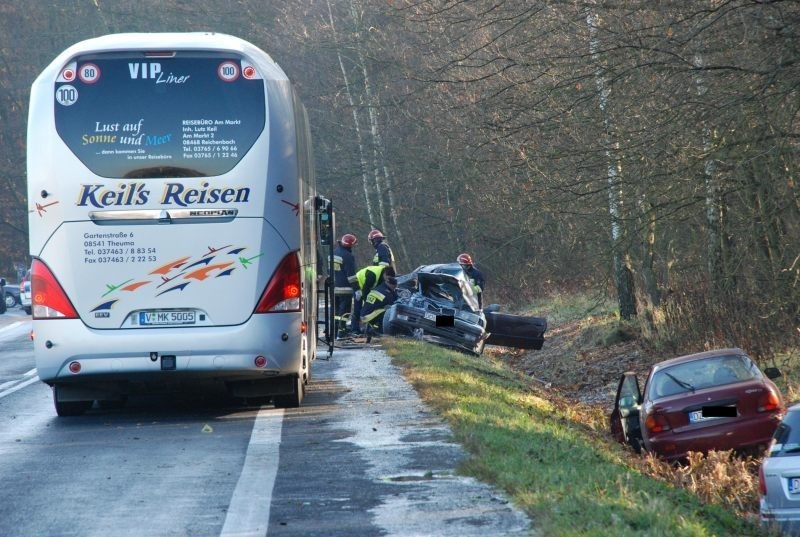 Ślizgawka na K30. Śmiertelny wypadek w Łagowie