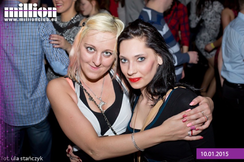 Impreza w klubie Million we Włocławku. 10 stycznia 2015