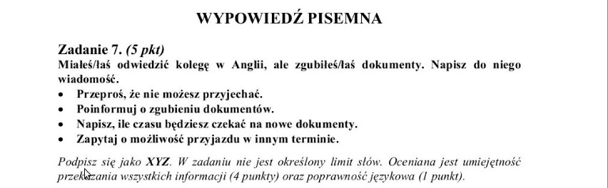 6 maja uczniowie napisali maturę z języka angielskiego....