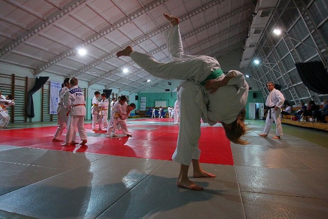 PKS Olimpia Poznań - Młodzi judocy trenują przy Taborowej