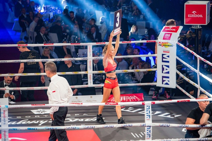 Ring Girls na gali Knockout Boxing Night w Zakopanem
