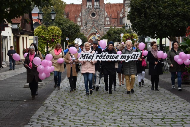 Miej różowe myśli. Europejski Dzień Walki z Rakiem Piersi w Grodzisku Wielkopolskim