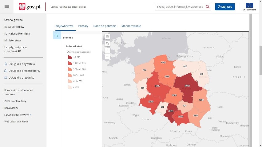 27 887 nowych przypadków zakażenia koronawirusem SARS-CoV-2,...