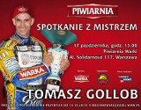 Tomasz Gollob 17 października spotka się z fanami w Piwiarni Warki