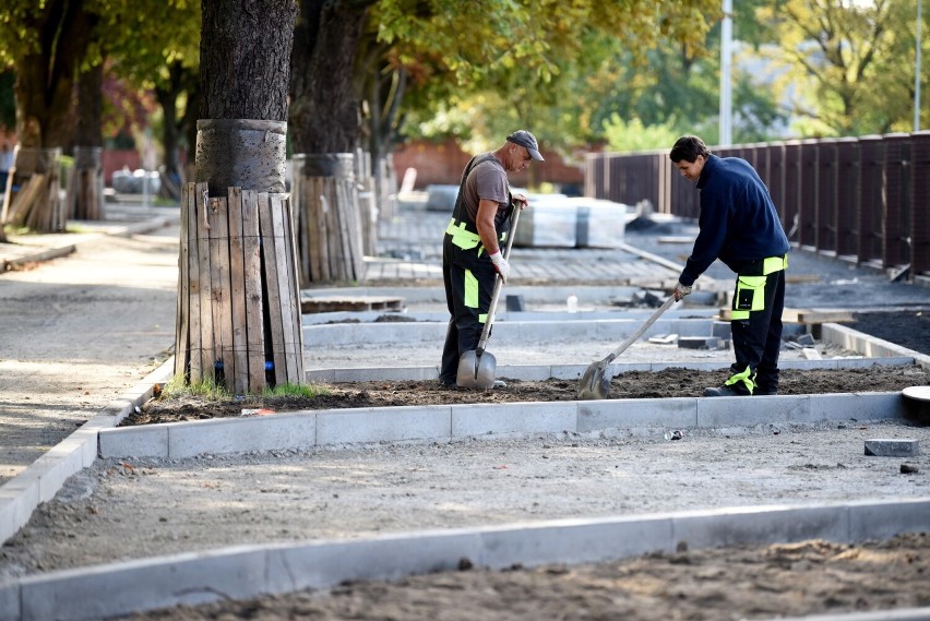 W Nowej Soli trwa remont ulicy Bankowej i Zamenhofa, która...