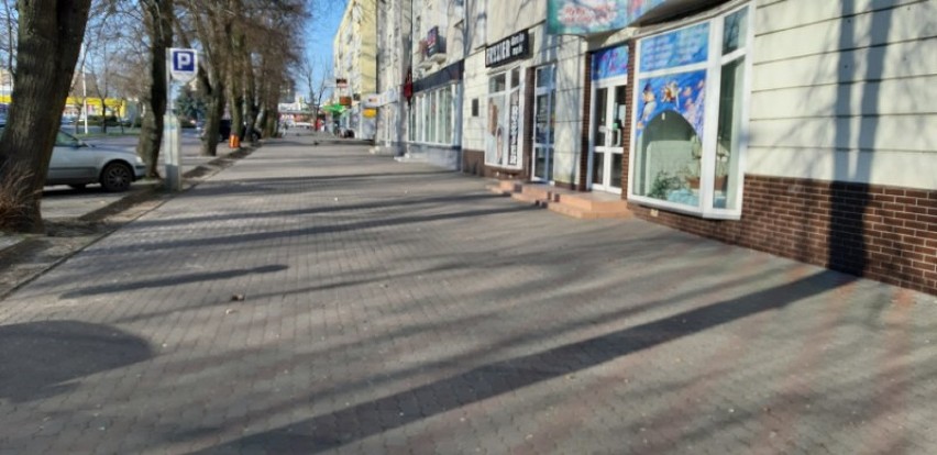 #ZostańwDomu: Na konińskich  ulicach widać coraz mniej osób (Zdjęcia)  