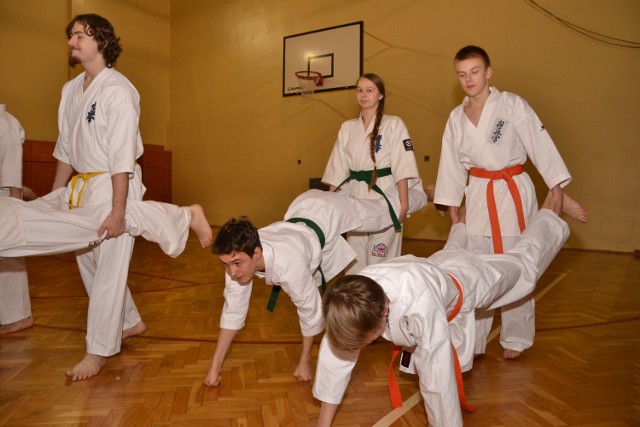 Trening klubu Shogun Żory