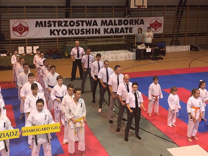 Mistrzostwa Malborskiego Klubu Kyokushin Karate. Rywalizowali w kata i kumite w Kwidzynie