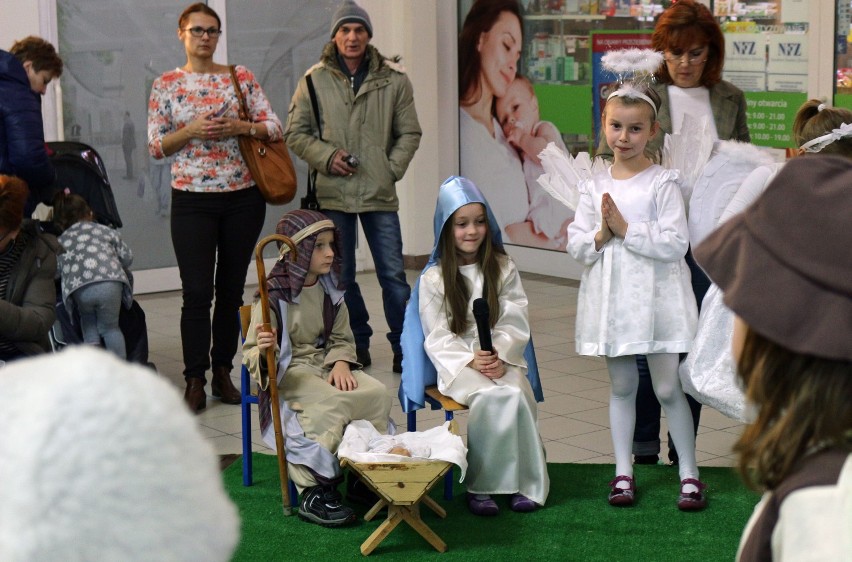 Dzieci z przedszkola Mniszek w Grudziądzu wystawiły jasełka