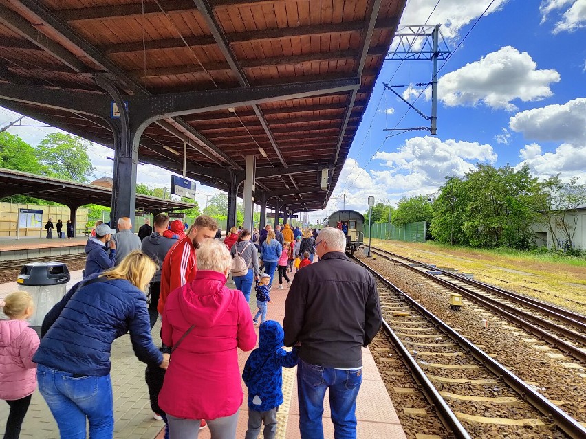 Pociąg retro w Brzegu - relacja 28.05.2021r.