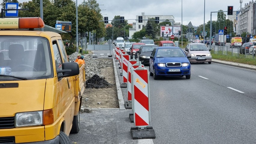 Trwają prace na jednym ze słynnych kieleckich przystanku. Tu...