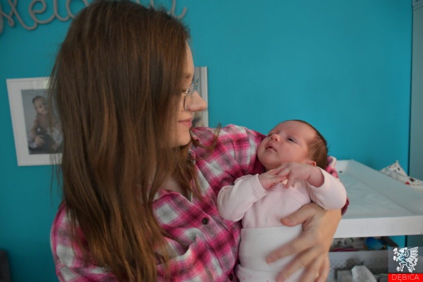 Aniela Kubisztal jest pierwszym dzieckiem urodzonym w Dębicy w 2023 roku