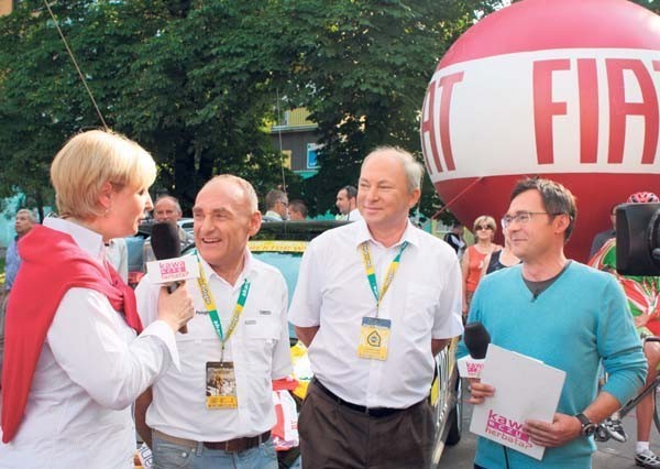 Gośćmi programu byli m.in. były kolarz Czesław Lang i prezydent Sosnowca Kazimierz Górski