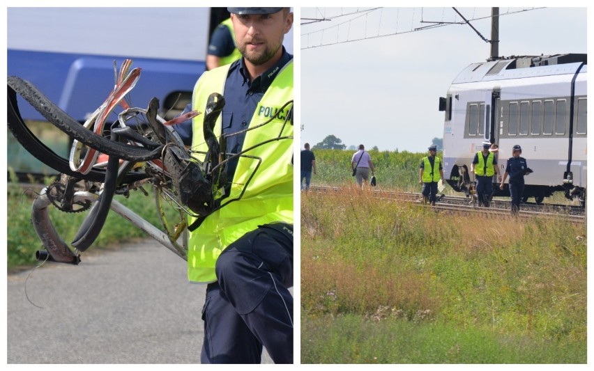 Tragedia w powiecie włocławskim. Nie żyje kobieta i dwoje dzieci potrąconych przez pociąg [zdjęcia]