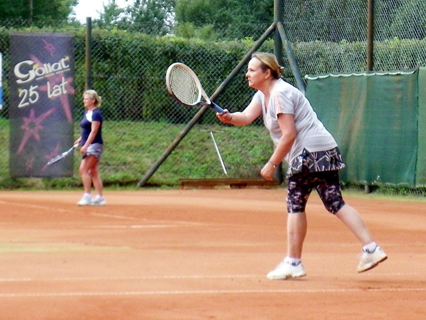 Tenis ziemny: Małogorzata Wątroba zwyciężyła w Singlowym Turnieju Kobiet +40 w Pile. Zobacz zdjęcia