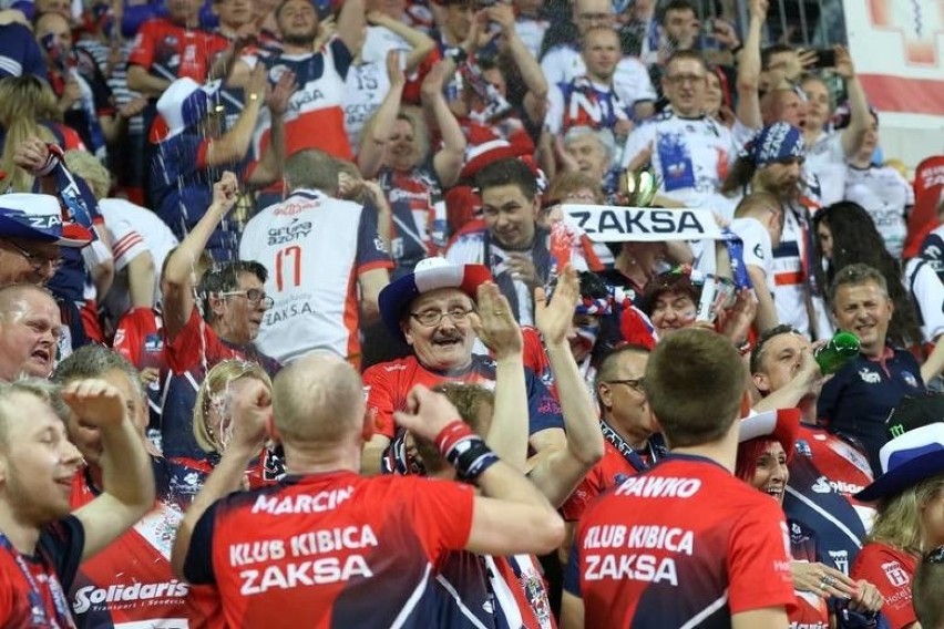 Rok temu ZAKSA świętowała mistrzostwo Polski. Zobacz zdjęcia