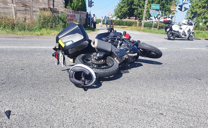 Wypadek w Rękoraju na DK 12 (DK 91). Zderzenie dostawczego...