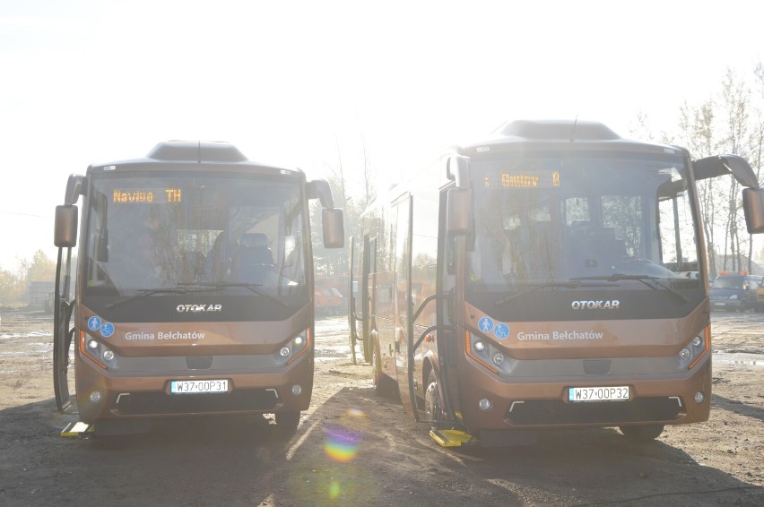 Nowe autobusy dotarły do gminy Bełchatów, która rozbuduje...