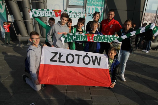 Złotowianie na meczu Lechia kontra Legia