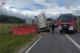 Śmiertelny wypadek na trasie Włodawa - Chełm. Nie żyją dwie osoby