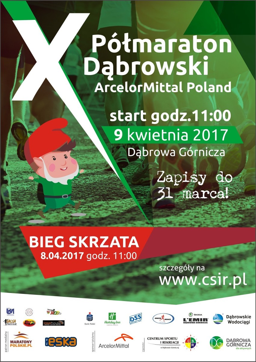 X Półmaraton Dąbrowski już w najbliższą niedzielę