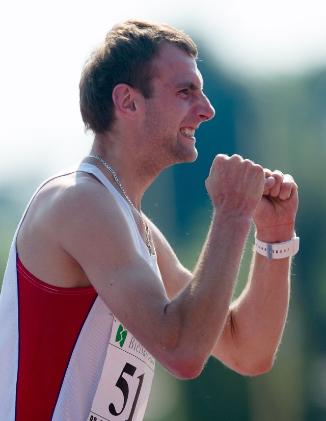 Szymon Kiecana (Agros Zamość) legitymuje się rekordem życiowym 2,28 m