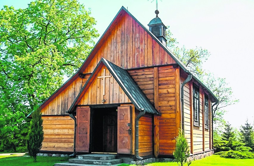 Drewniany kościół w Troszynie