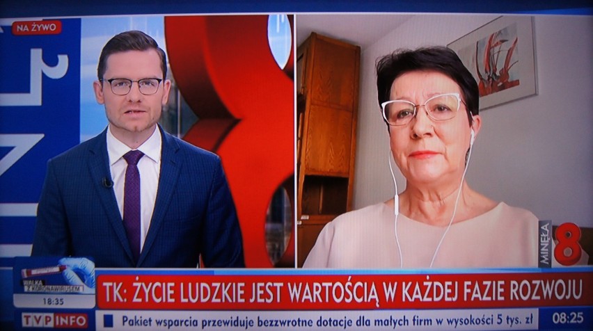 Poseł Anna Milczanowska z Radomska w TVP Info o protestach...