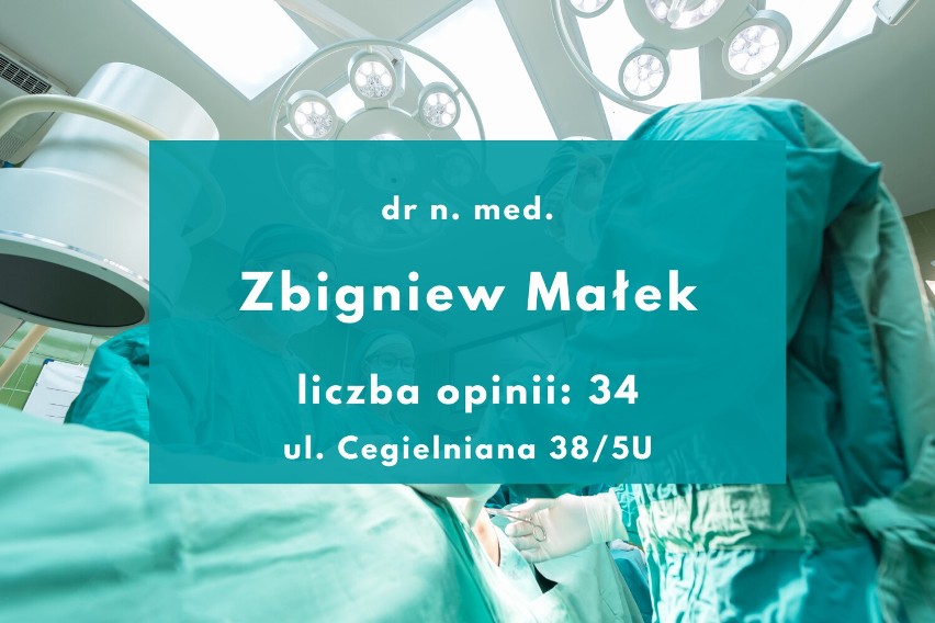 Najlepszy chirurg w Rzeszowie. Zobacz TOP 10 chirurgów polecanych przez użytkowników portalu Znany Lekarz