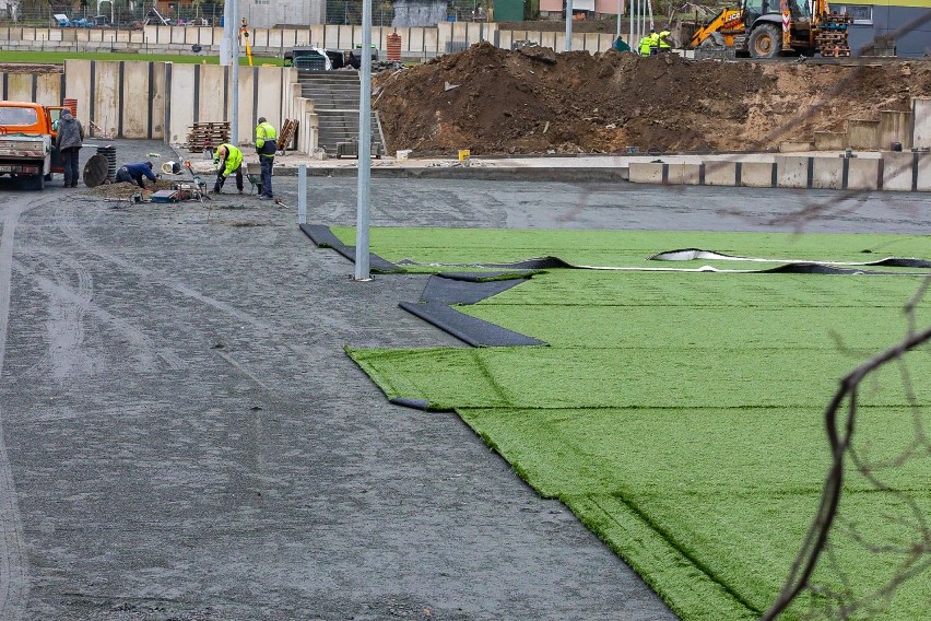 Nowy stadion przy ul. Bandurskiego w Szczecinie. Znamy datę ukończenia prac