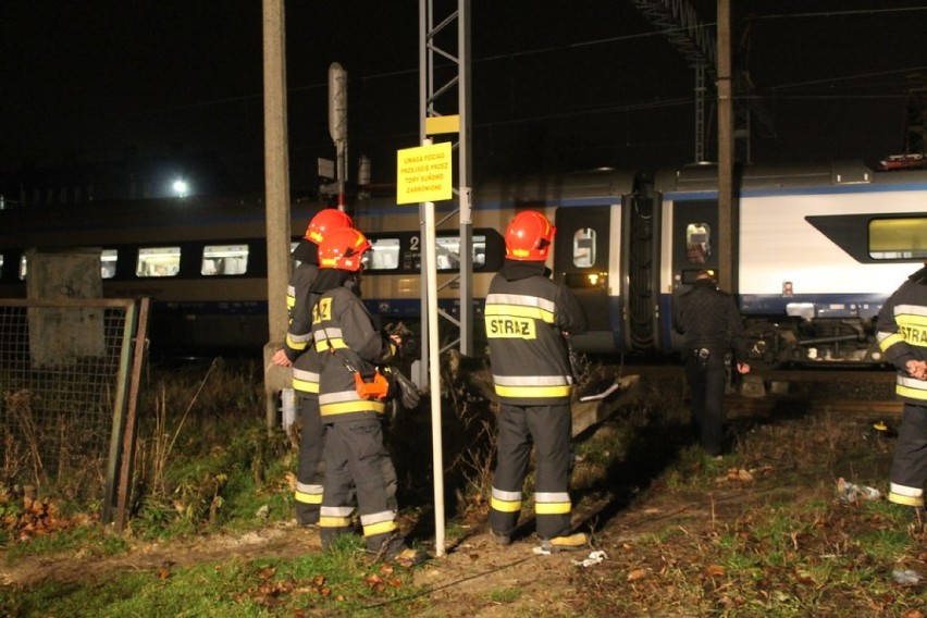 Wypadek Pendolino w Lublińcu. Nie żyje mężczyzna