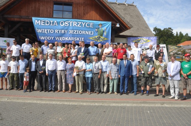 Zawody Wędkarskie Media 2015 - Święto Ryby Jeziornej w Ostrzycach