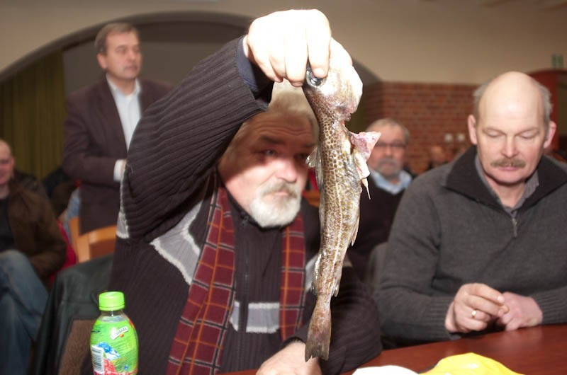 Kazimierz Plocke w Ustce: Rybacy walczą z problemem chudych dorszy [ZDJĘCIA]