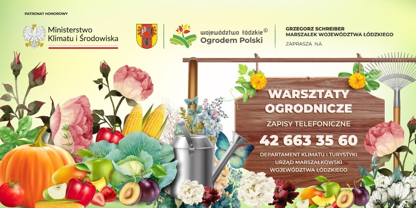 Warsztaty ogrodnicze w Zduńskiej Woli Karsznicach już na początku sierpnia. Można się zapisywać