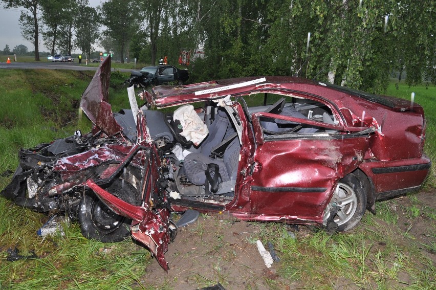 W wypadku w Sławatyczach zginął kierowca skody